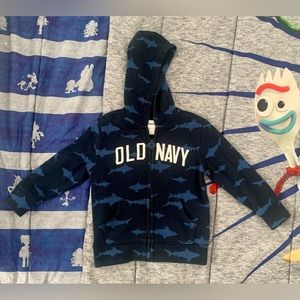 Old Navy Zip Hoodie 3T